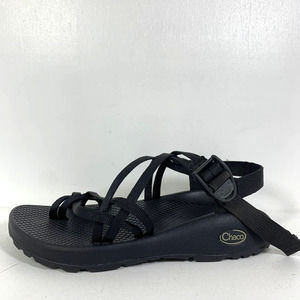 Chaco Z/Cloud X2 Hiking Trail Outdoor Strappy Sandals - All Black  - Women's 8